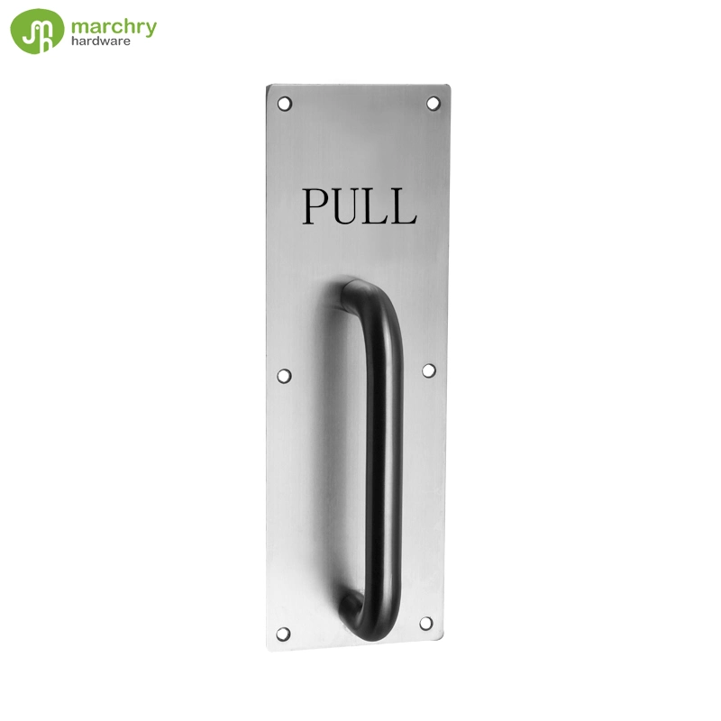 Main Door Pull Plate Stainless Steel Rectangle Plate Pull for Door