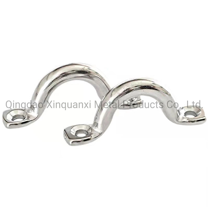 Stainless Steel Boat Pad Eye Plate Hardware Rigging Marine Hardware Pull Door Boat Eye Straps